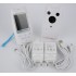 Видеоняня BabySmile Cat (LCD дисплей 2,4", датчик ночного видения, активация голосом VOX, родительский блок с аккумулятором 520 мАч, 8 колыбельных, фотосъемка)