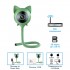 Видеоняня BabySmile Kitty Green (датчик температуры, датчик влажности, датчик плача, датчик движения, колыбельные мелодии, ночное видение, порт SD карты до 128Гб)