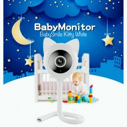 Видеоняня BabySmile Kitty White
