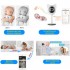 Видеоняня BabySmile Kitty Mini  (датчик движения, ночное видение, порт SD карты до 128Гб, HD 1080P*2M)