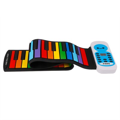 Гибкое пианино для детей BabySmile Music Rainbow MR49
