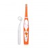 Детская электрическая зубная щётка BabySmile Orange (2 сменные насадки для детей, 8800 оборотов в мин., музыкальный таймер на 4 мелодии, эргономичная ручка)