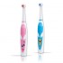 Детская электрическая зубная щётка BabySmile White (2 сменные насадки для детей, 8800 оборотов в мин., эргономичная ручка